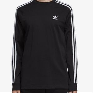 Adidas Black and White Sweatshirt